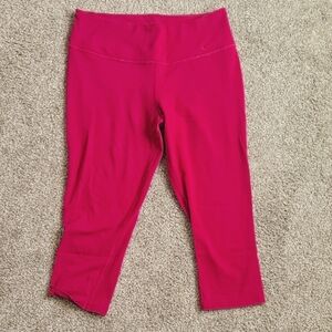 Nike Fuchsia Athletic Capris